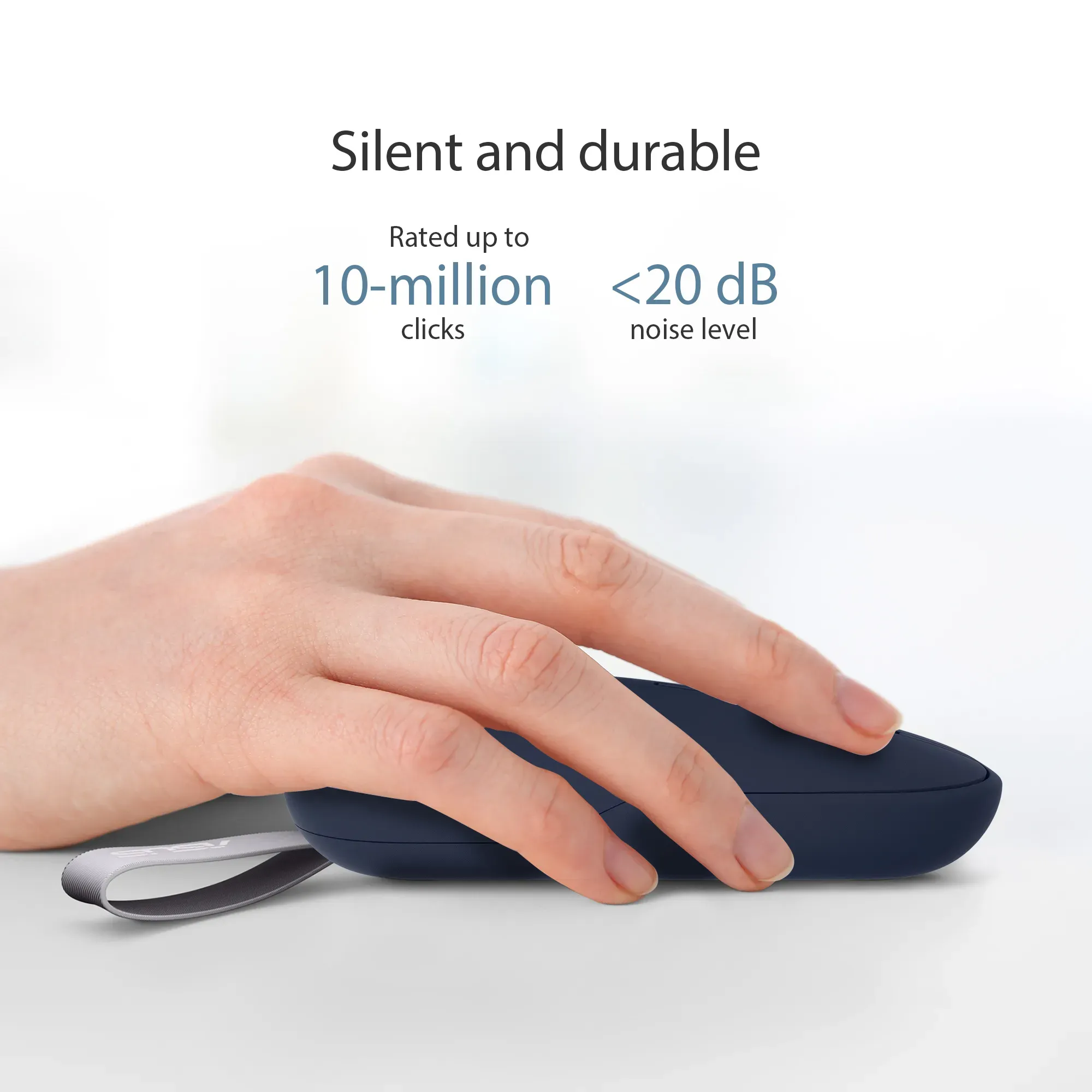 ASUS Marshmallow Mouse MD100-QB-SB overview 3
