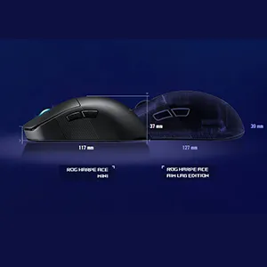 ASUS ROG Harpe Ace Mini Wireless Gaming Mouse (White) overview 3