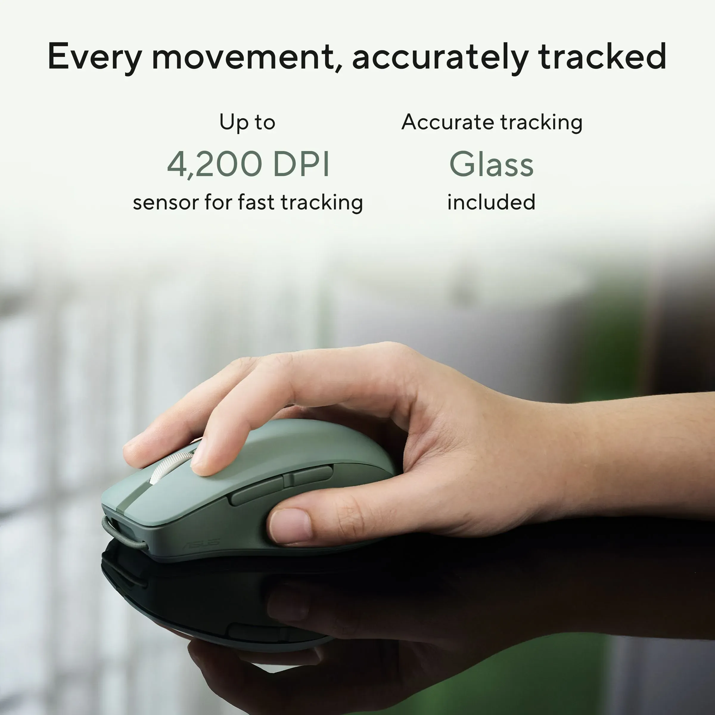 ASUS SmartO Mouse MD200 Silent Plus MD200-GTL overview 2