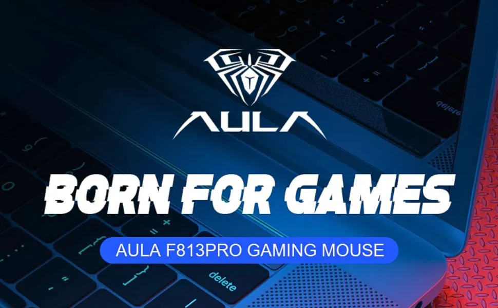 AULA F813 Wireless Gaming Mouse overview 1