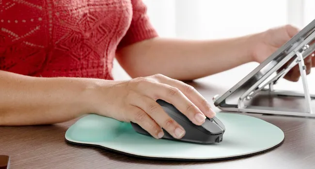Amkette Hush Pro Byte Plus Rechargeable Wireless Mouse (Black) overview 7