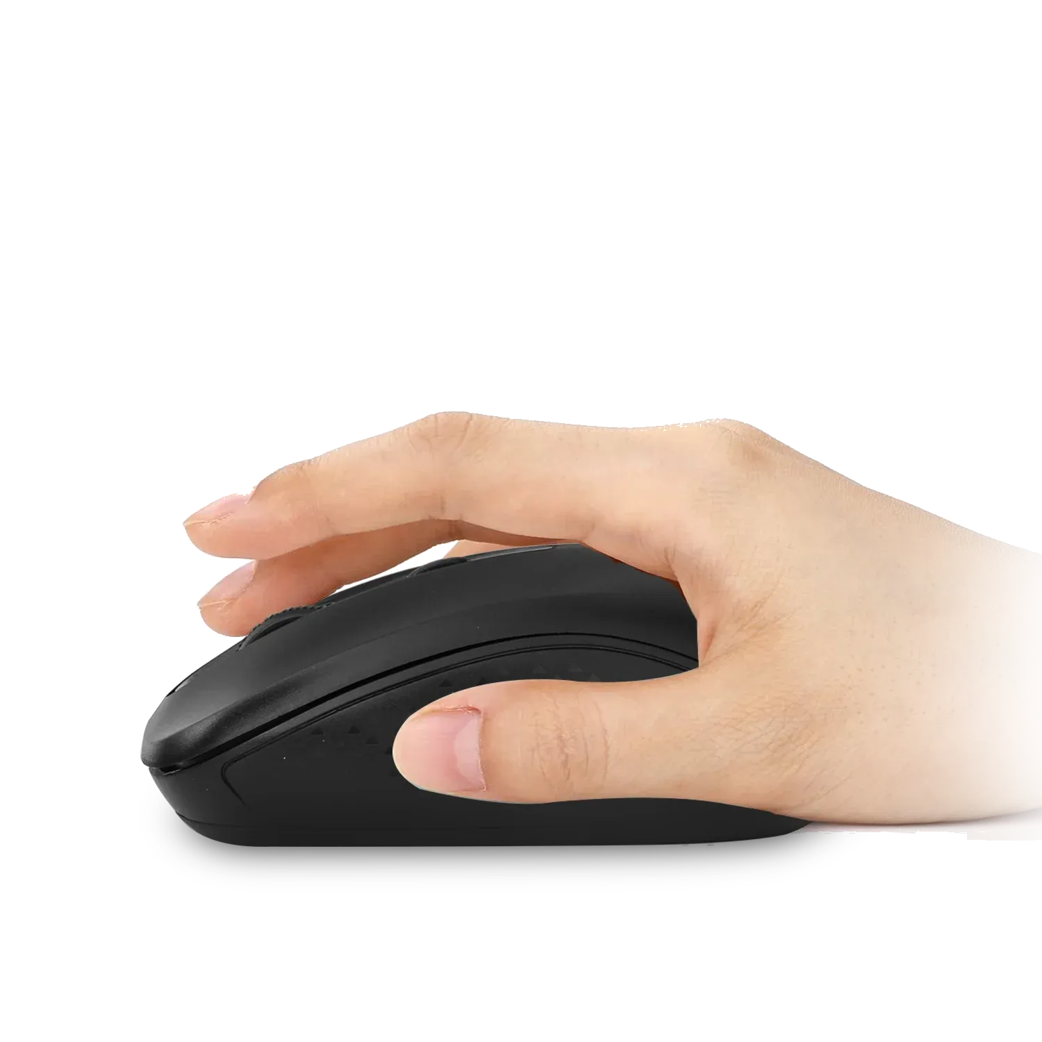 Amkette Hush Pro Hexa Wireless Mouse with Adjustable DPI (Black) overview 5