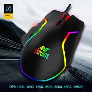 Ant Esports GM320 RGB Gaming Mouse (Black) overview 4