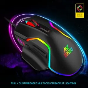 Ant Esports GM320 RGB Gaming Mouse (Black) overview 7