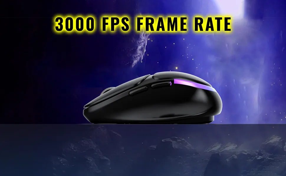 Ant Esports GM325 PRO Mini Wireless Static RGB Gaming Mouse (Black) overview 5