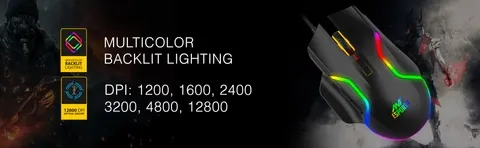 Ant Esports GM340 RGB Gaming Mouse overview 2