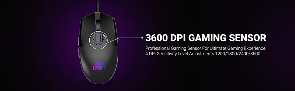 Ant Esports GM60 Mouse overview 3