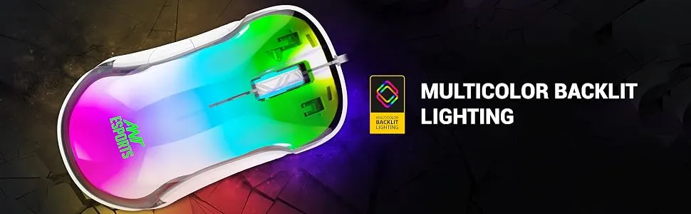 Ant Esports GM610 RGB Gaming Mouse overview 2