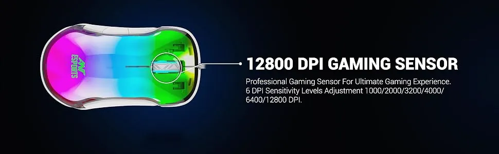 Ant Esports GM610 RGB Gaming Mouse overview 4