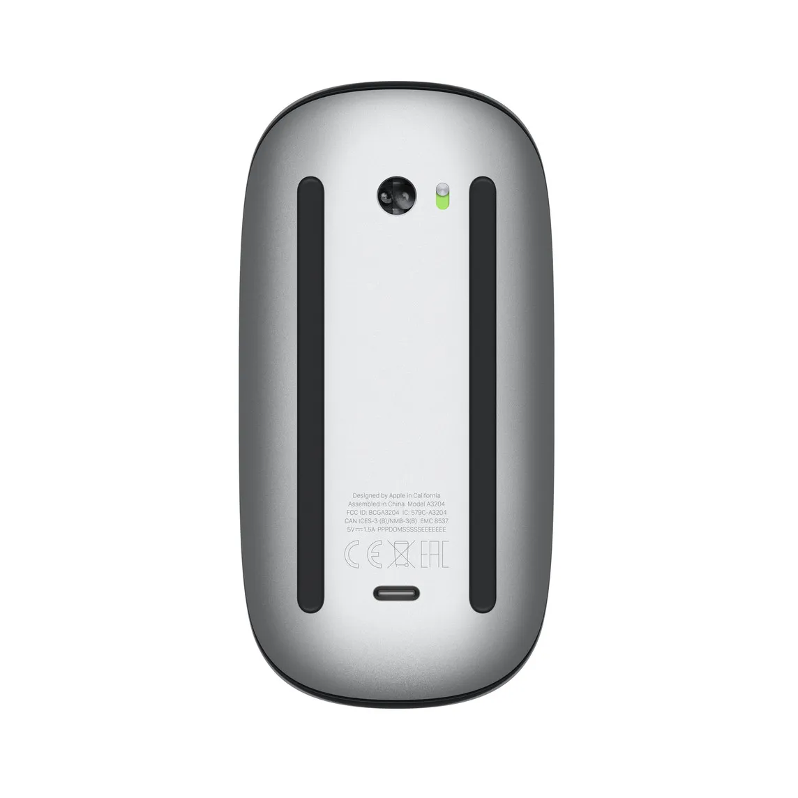 Apple Magic Mouse (USB‑C) - Multi-Touch Surface (Black) overview 2
