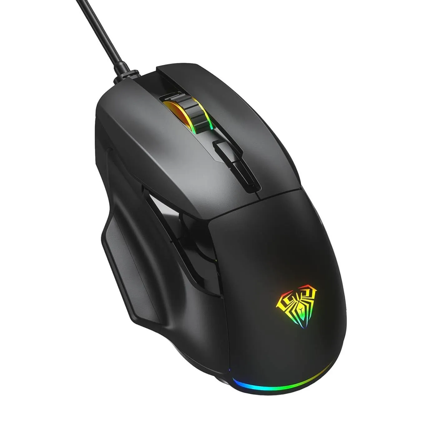 Aula F815 12800DPI Rainbow 7 Keys Macro Optical Gaming Gaming Gaming Mouse overview 1