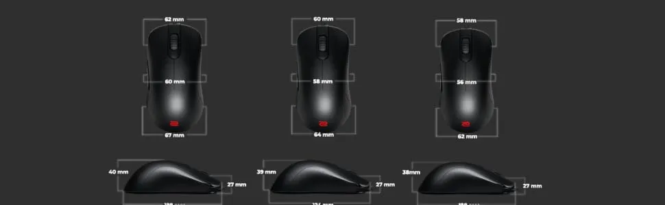 BenQ Zowie ZA12-B Gaming Mouse (Black) overview 3