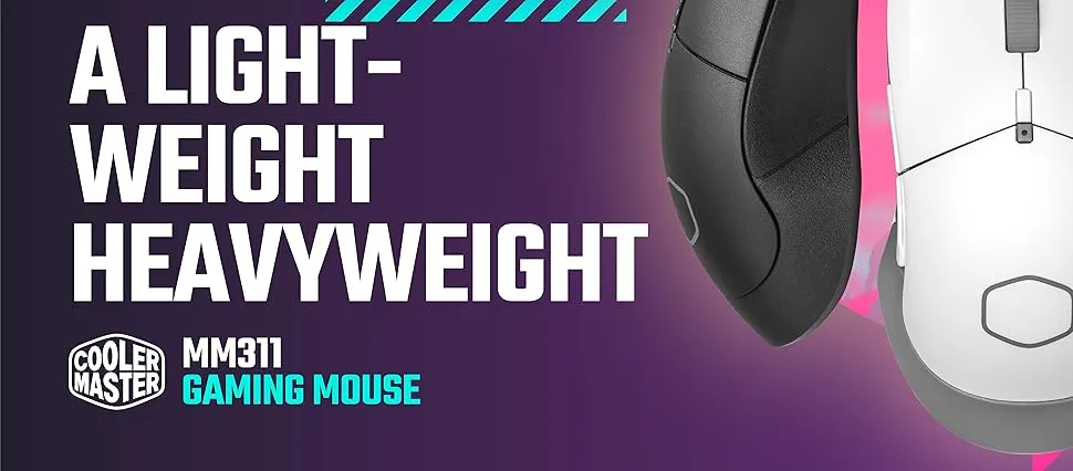 Cooler Master MM311 Wireless Gaming Mouse (Black) overview 1
