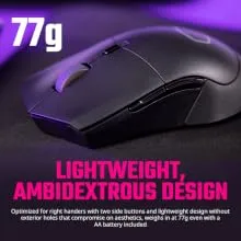 Cooler Master MM311 Wireless Gaming Mouse (Black) overview 3