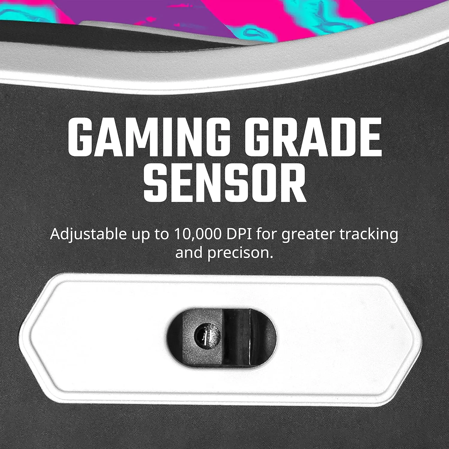 Cooler Master MM311 Wireless Gaming Mouse (White) overview 3