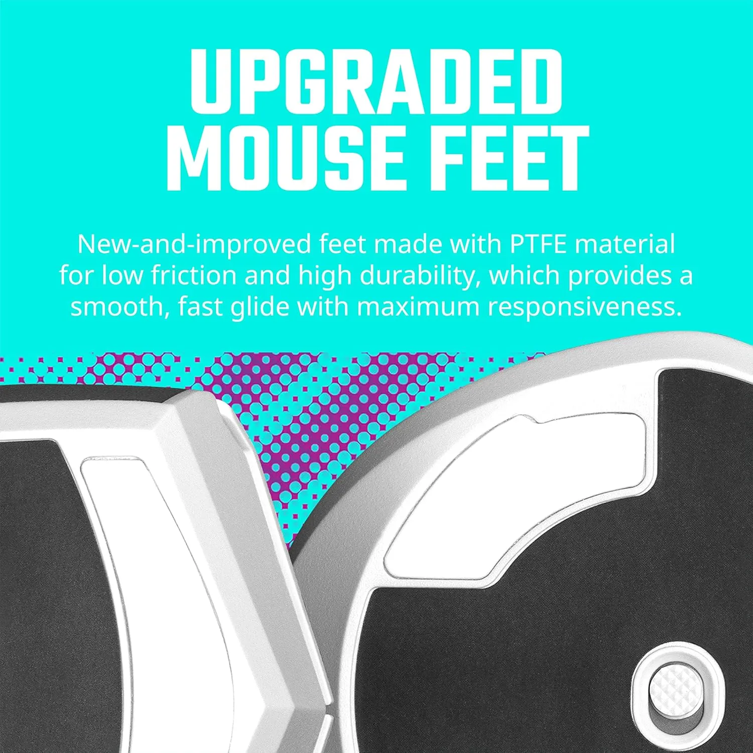 Cooler Master MM311 Wireless Gaming Mouse (White) overview 4