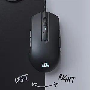Corsair M55 RGB PRO Ambidextrous Multi-Grip Gaming Mouse overview 2