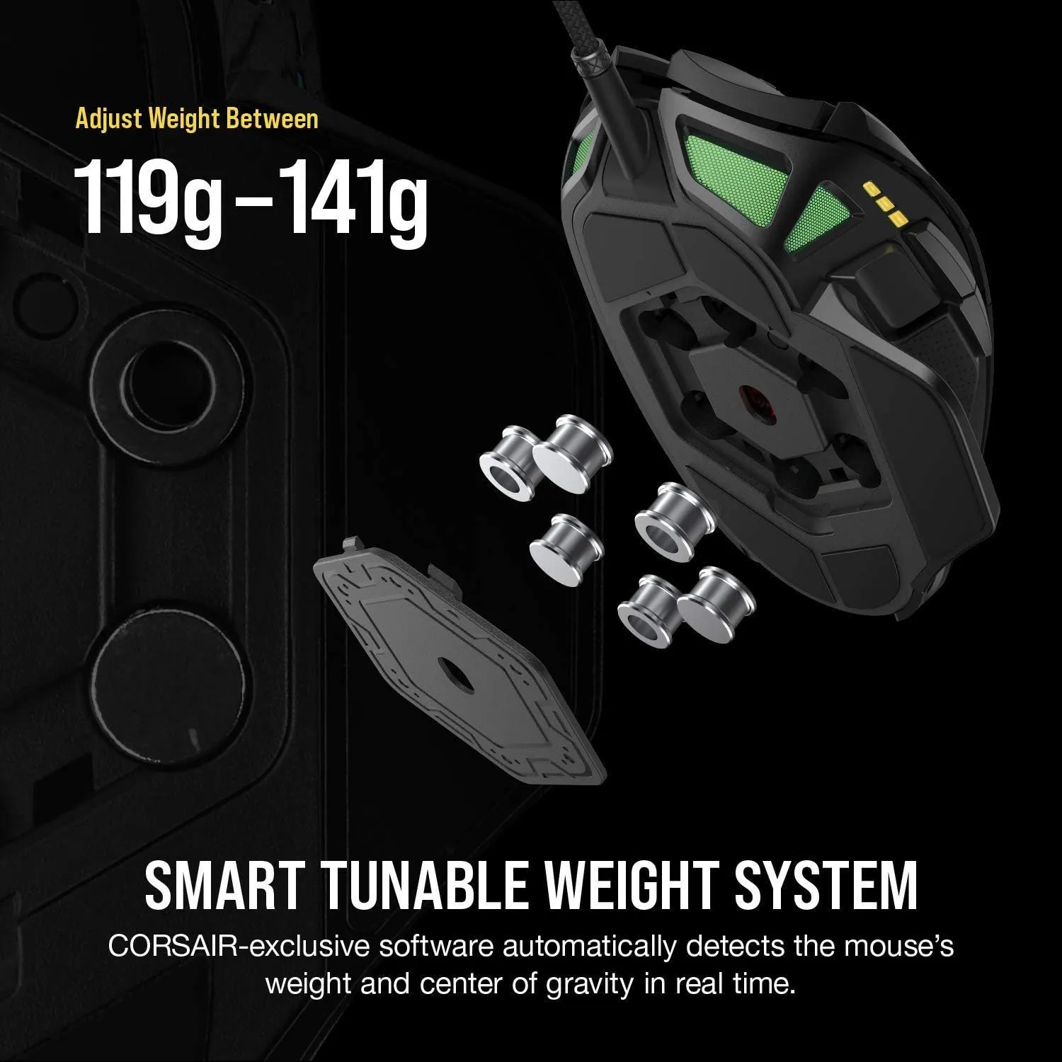 Corsair Nightsword RGB Tunable Gaming Mouse overview 4