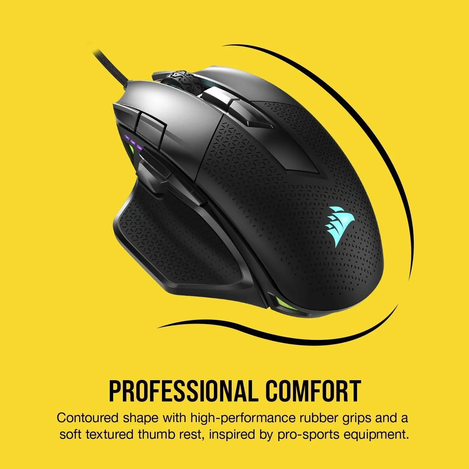 Corsair Nightsword RGB Tunable Gaming Mouse overview 6