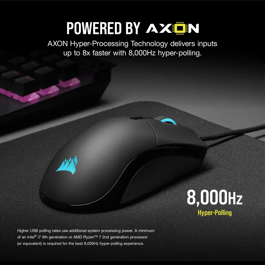 Corsair SABRE RGB PRO Champion Series Ultra-Light Gaming Mouse overview 3