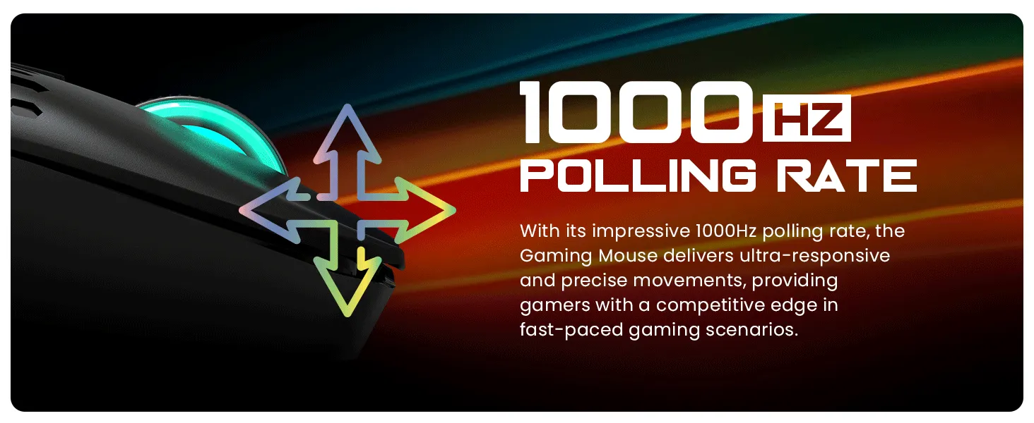 Cosmic Byte Sentinel RGB Wireless + Wired Dual Mode Gaming Mouse overview 3