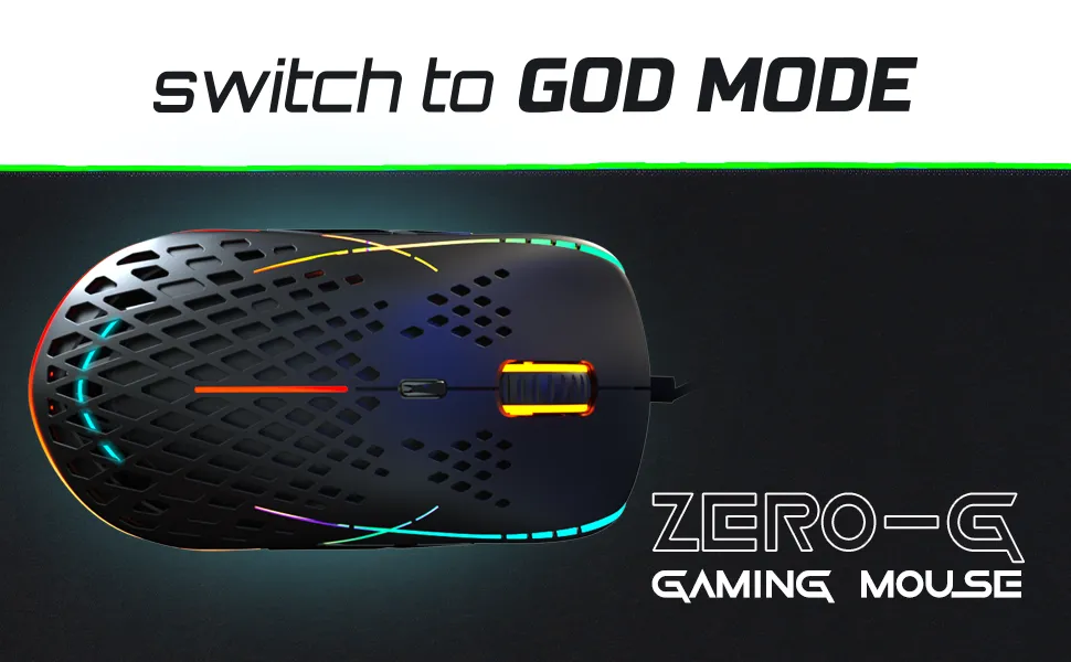 Cosmic Byte Zero-G Lightweight RGB 12400 DPI Gaming Mouse with PIXART 3327 Sensor, Ascended Cord, Software overview 6