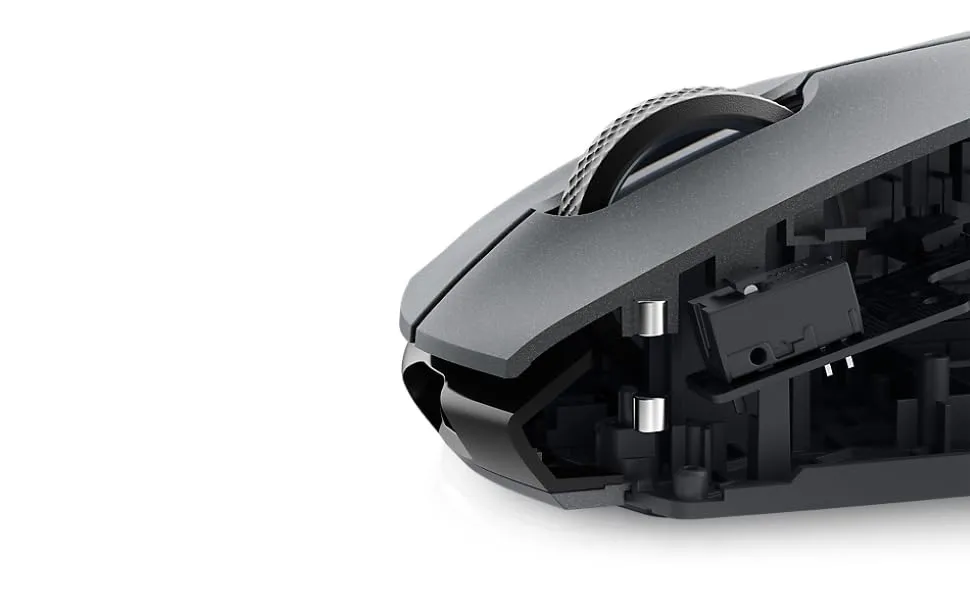 Dell Alienware Tri-Mode Wireless Gaming Mouse (Dark Side of The Moon) overview 2
