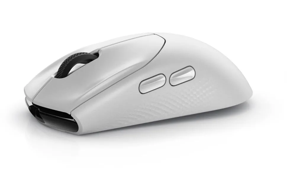 Dell Alienware Tri-Mode Wireless Gaming Mouse (Lunar Light) overview 2
