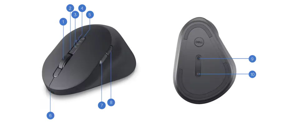 Dell Premier Rechargeable Mouse (MS900) overview 6