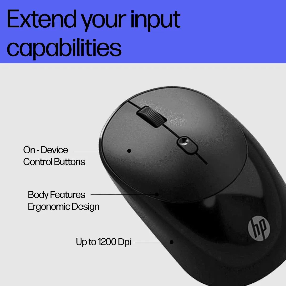 HP M090 Wireless Mouse overview 1