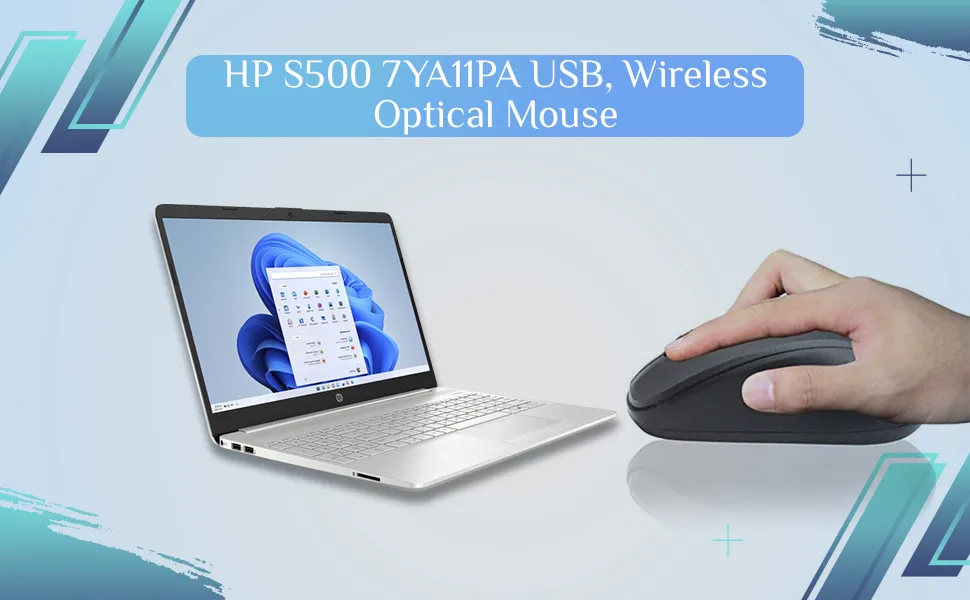 HP S500 Wireless Mouse overview 1