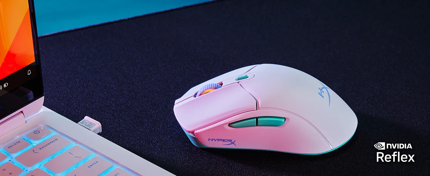 HYPERX Pulsefire Haste 2 Core Wireless Ambidextrous Gaming Mouse (8R2E6AA) (3200 DPI / 6 Macro Buttons) (Black) overview 8