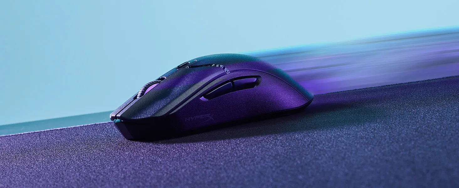 HYPERX Pulsefire Haste 2 Core Wireless Ambidextrous Gaming Mouse (8R2E7AA) (3200 DPI / 6 Macro Buttons) (White) overview 7