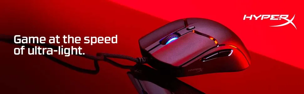 HyperX Pulsefire Haste 2 Wired Gaming Mouse (White) overview 1