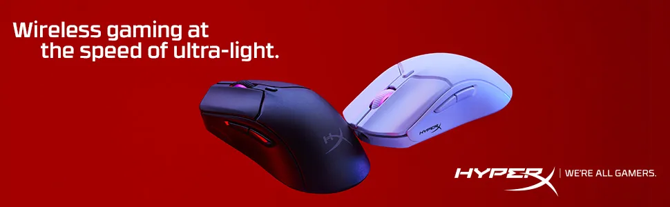 HyperX Pulsefire Haste 2 Wireless Gaming Mouse (White) overview 1