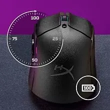 HyperX Pulsefire Haste 2 Wireless Gaming Mouse (White) overview 3