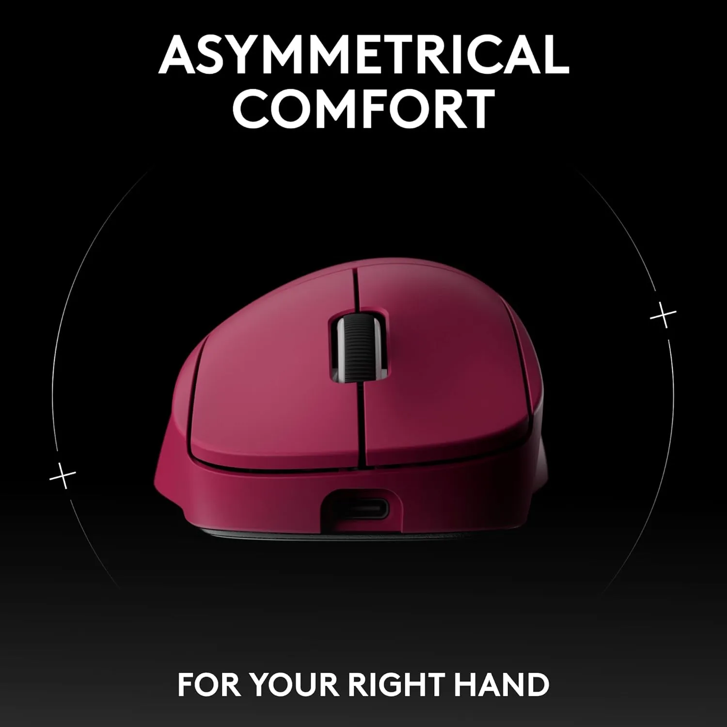 Logitech G PRO X Superlight 2 DEX Lightspeed Wireless Gaming Mouse - Pink overview 5