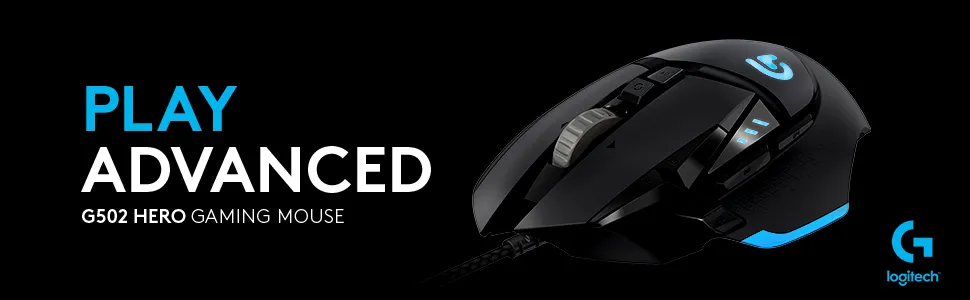 Logitech G502 HERO Wired Mouse overview 3