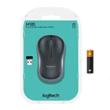 Logitech M185 Wireless USB Mouse (Black) overview 9