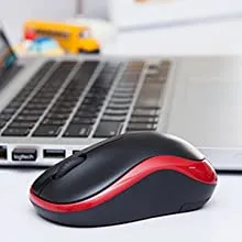 Logitech M185 Wireless USB Mouse (Blue) overview 7