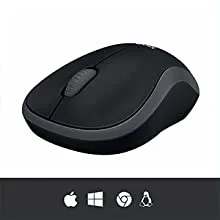 Logitech M185 Wireless USB Mouse (Red) overview 4