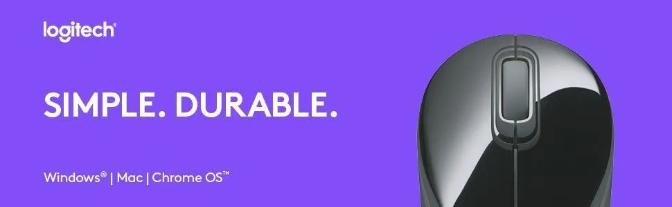 Logitech M187 Ultra Portable Mini Wireless Mouse (Black) overview 1