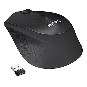 Logitech M331 Silent Plus Wireless Mouse (Black) overview 6