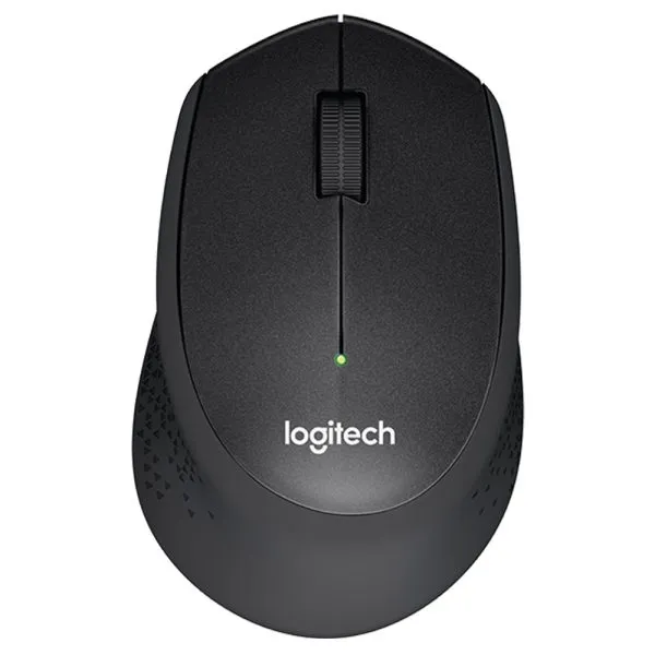 Logitech M331 Silent Plus Wireless Mouse (Black)