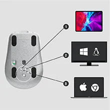 Logitech MX Anywhere 3 Wireless Mouse - Graphite overview 6