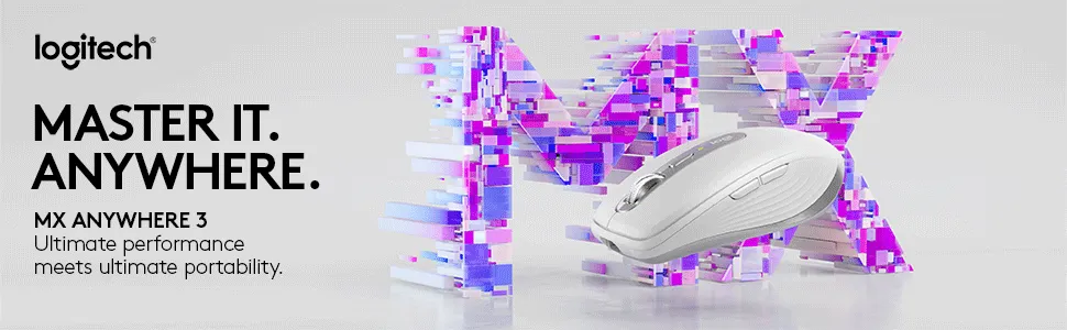 Logitech MX Anywhere 3 Wireless Mouse - Mac overview 1