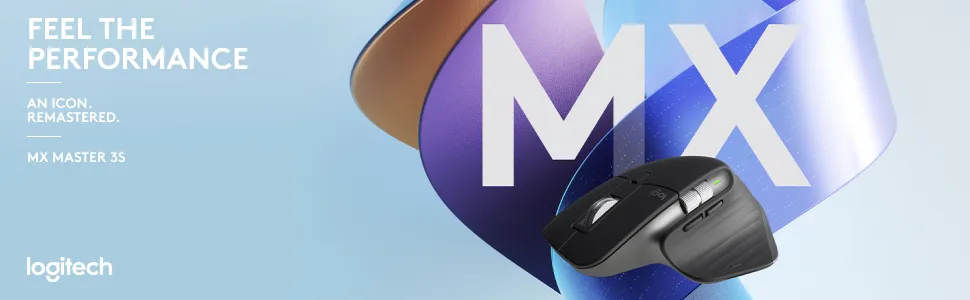 Logitech MX Master 3S Wireless Mouse (Pale Gray) overview 1