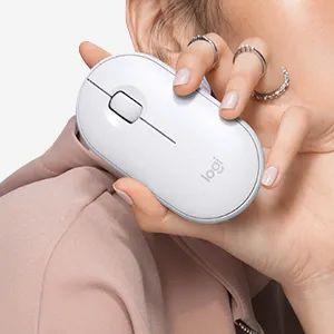 Logitech Pebble M350 Wireless Mouse (Rose) overview 4