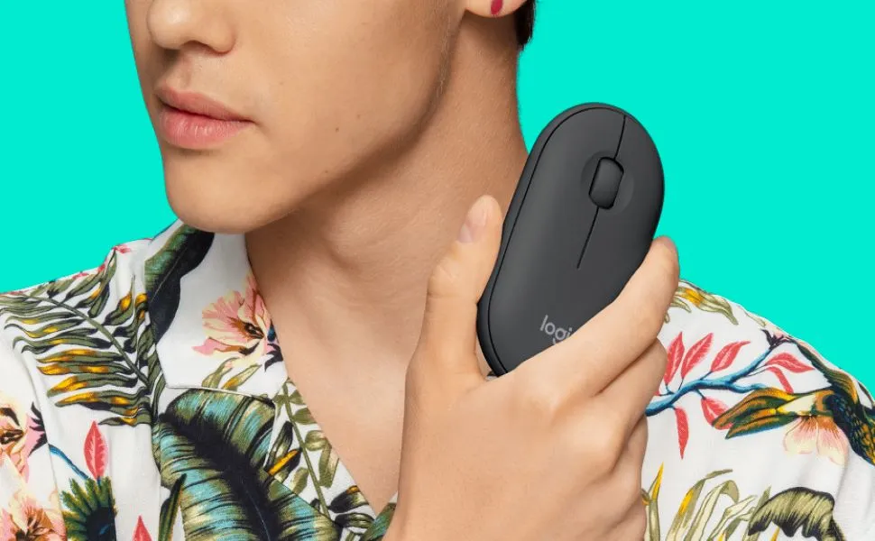 Logitech Pebble M350 Wireless Mouse (Rose) overview 8