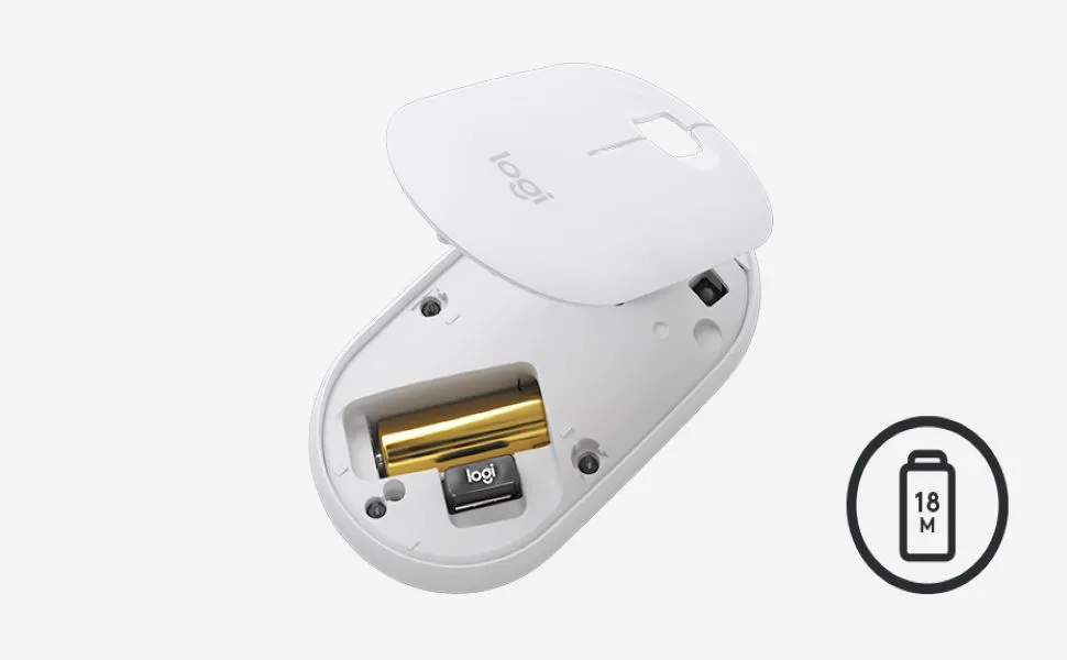 Logitech Pebble M350 Wireless Mouse (Rose) overview 9